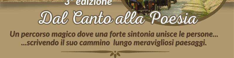 DAL CANTO ALLA POESIA - 25-27 APRILE 2025