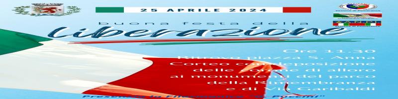 CELEBRAZIONI 25 APRILE - FESTA DELLA LIBERAZIONE