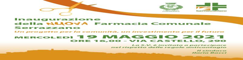 INAUGURAZIONE DELLA NUOVA FARMACIA COMUNALE DI SERRAZZANO