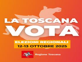  ELEZIONI REGIONE TOSCANA - 12 E 13 OTTOBRE 2025